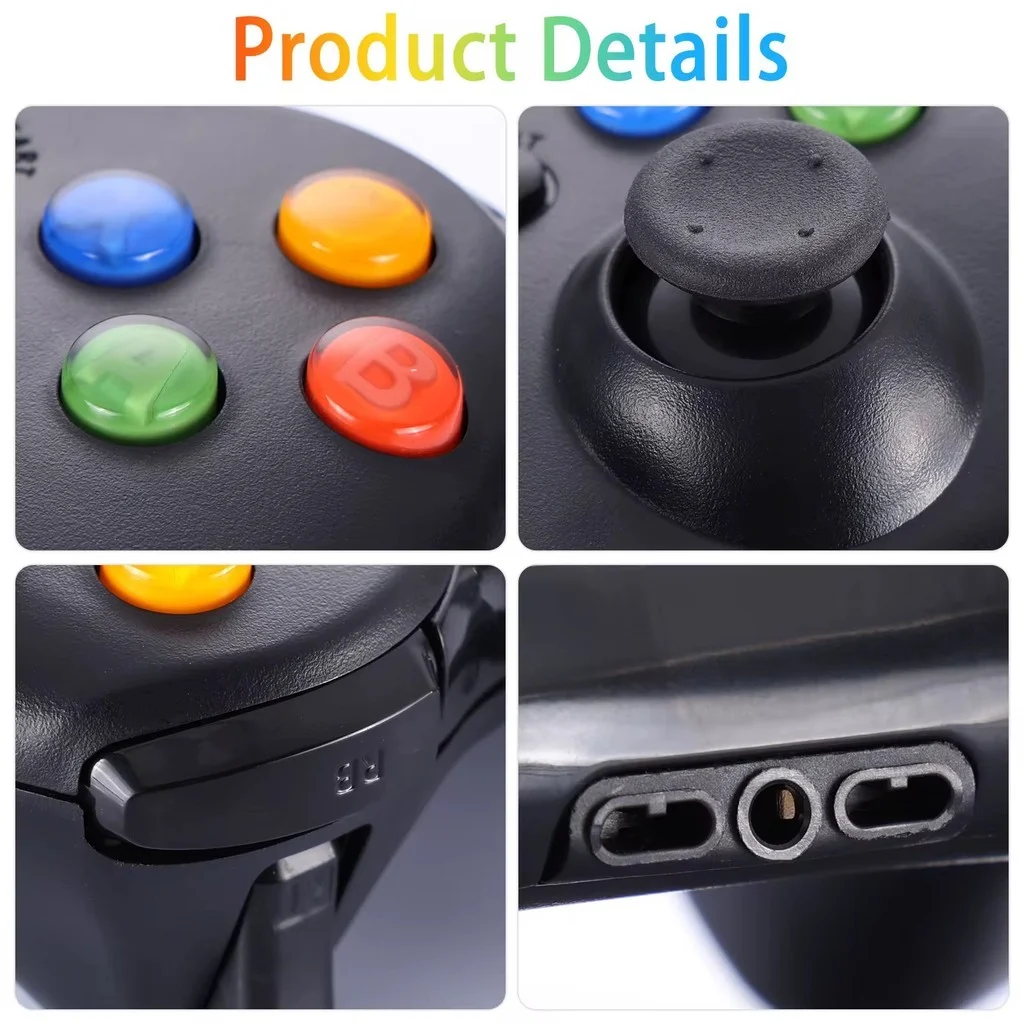 التحكم في عصا التحكم في ألعاب Knup مع مدخل USB للكمبيوتر ووحدة التحكم KP-GM033