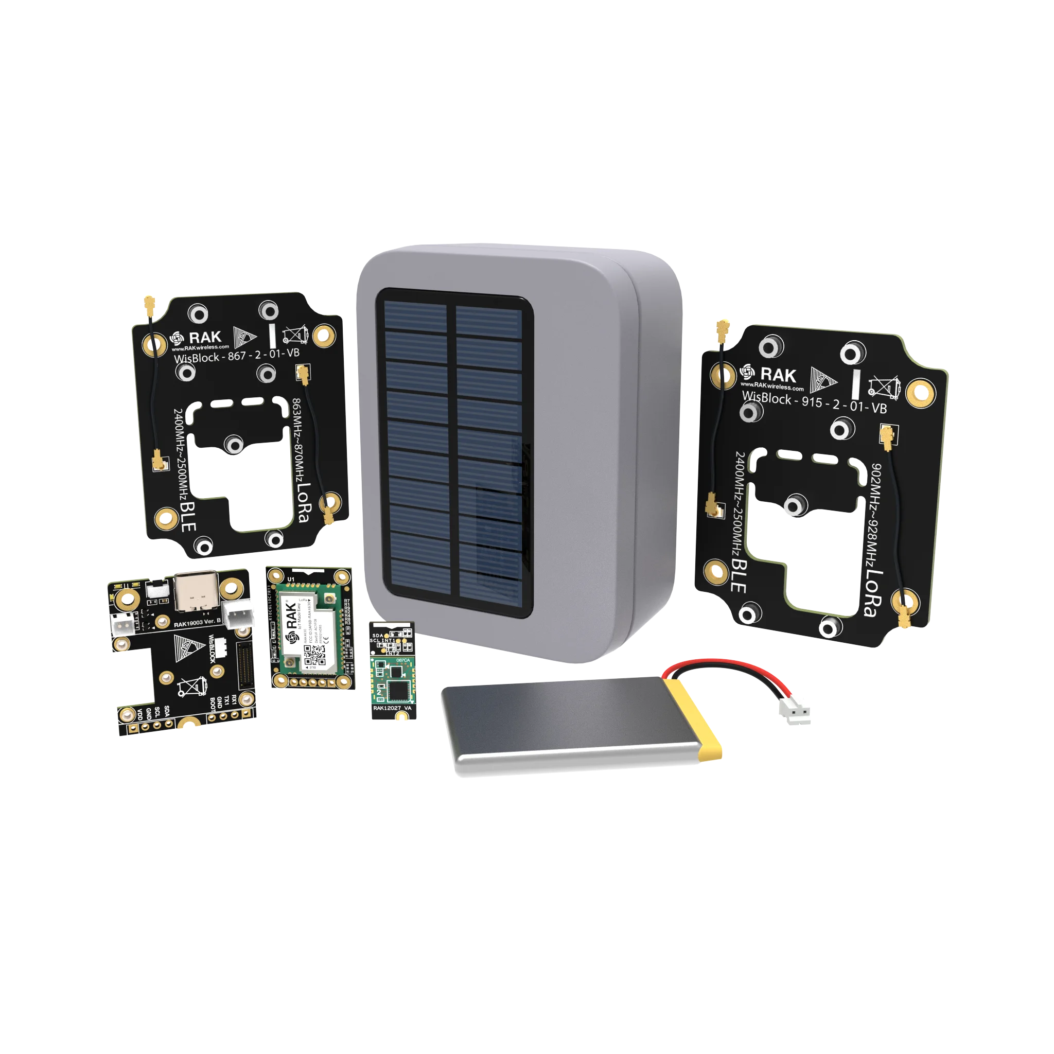 WisBlock Earthquake Sensor Solution Kit | WisBlock RAK10703-K, WisBlock RAK10703