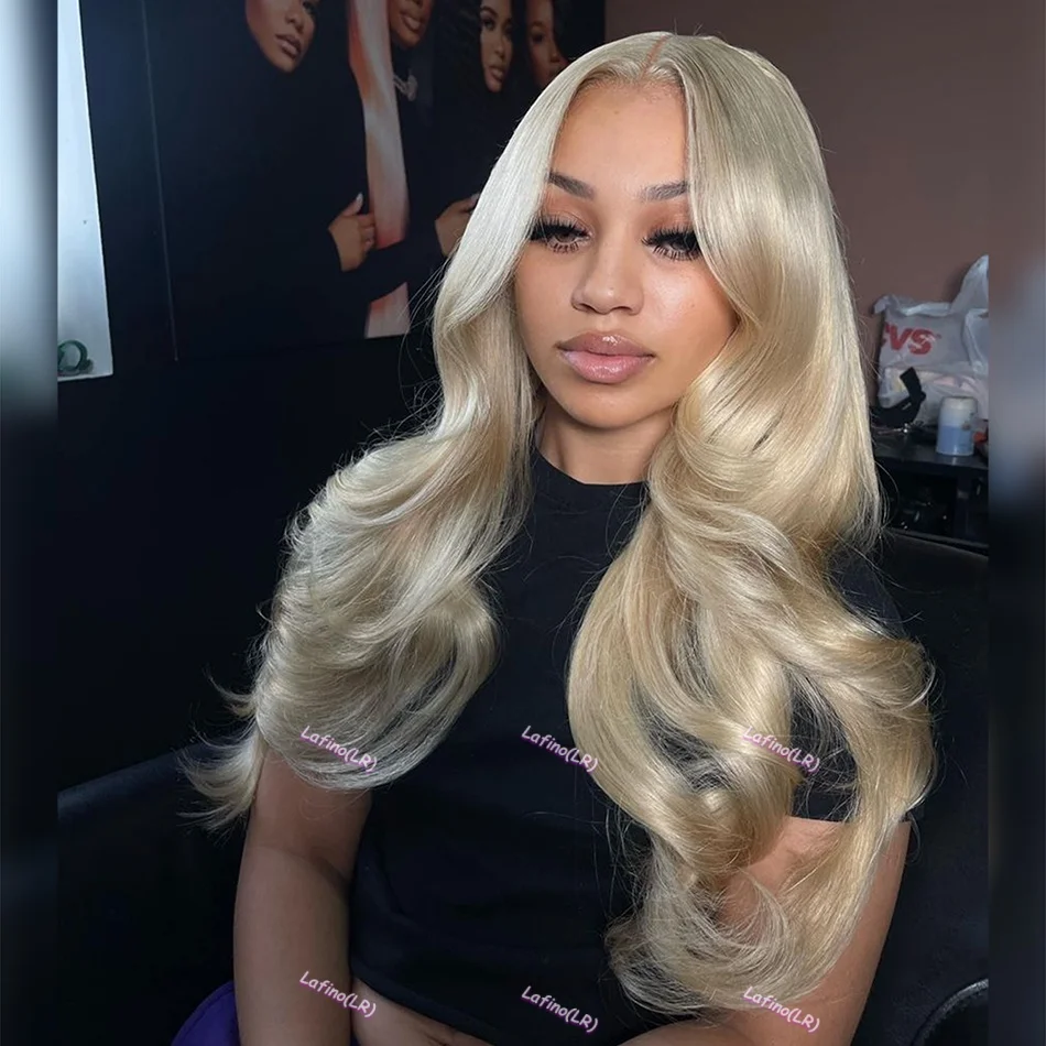 613 Honey Blonde 13x6 Body Wave Hd Lace Frontal Human Hair Wig Brazilian Color Loose Wave Lace Front Wig For Women Pre Plucked