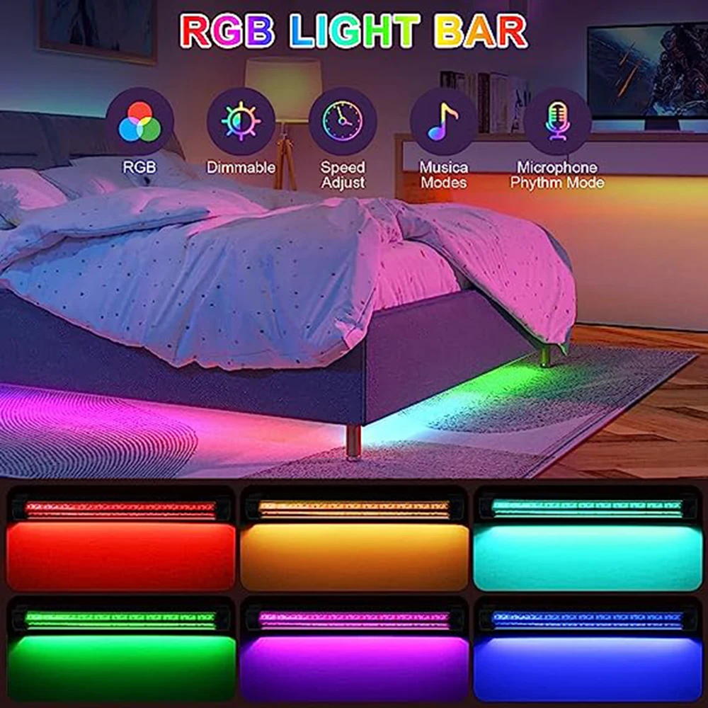 INDMIRD RGB Light Tubes,10W RGB Wallwasher Light, RGB LED Light Strips,RGB LED Lamps,RGB Light Bar for Clubs,Christmas