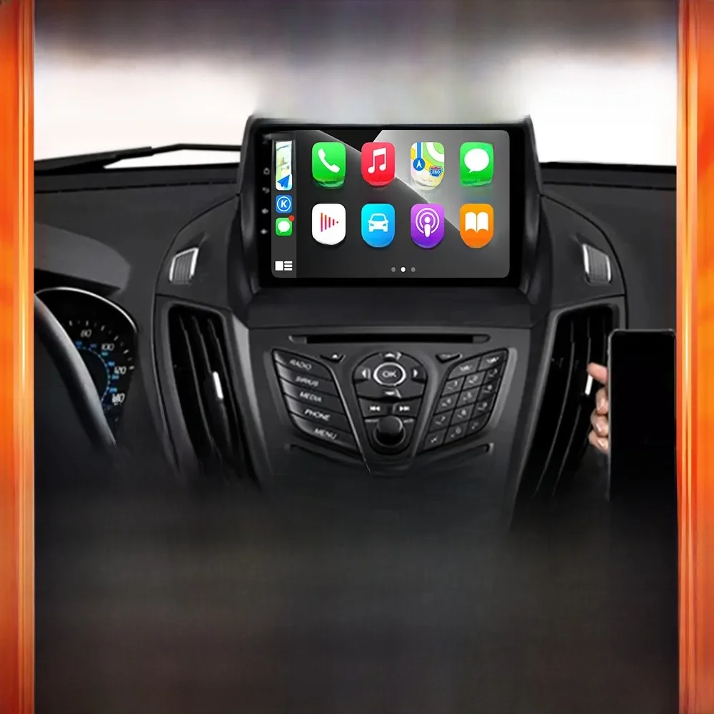 Voor Ford C-MAX Kuga 2 Escape 3 2012-2019 Android 16 Auto autoradio draadloze Carplay GPS navigatie scherm stereo video tools BT - afbeelding 2