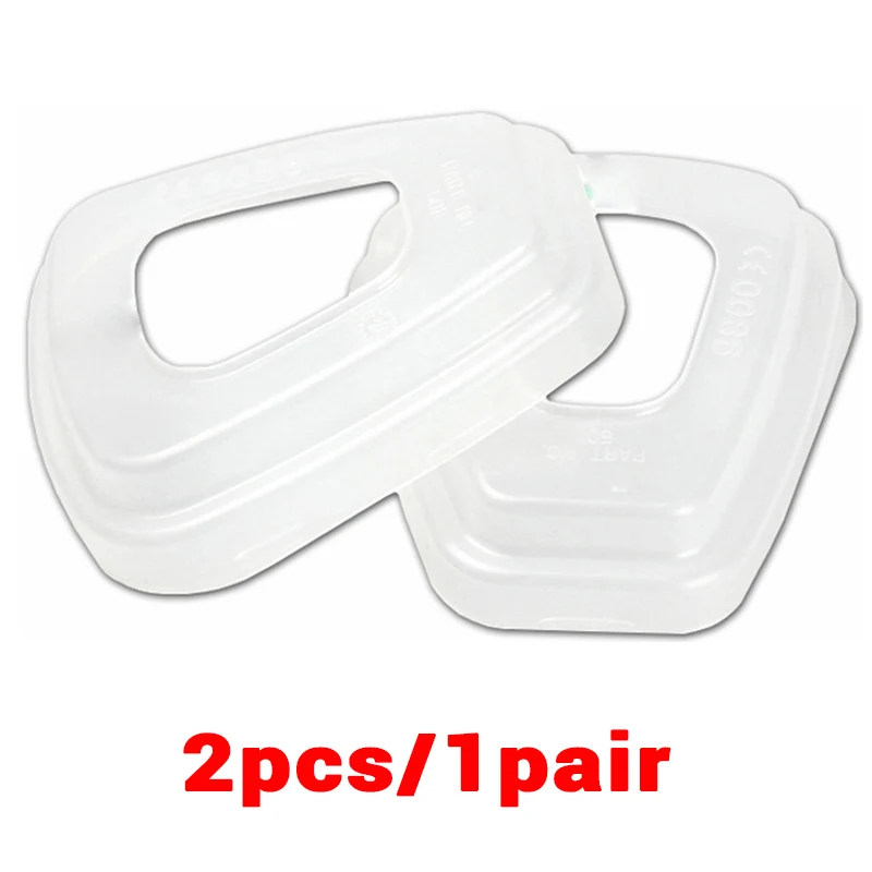 Anti-Dust Retainer Case Safety Respirator Part 501 Filter Adapter Plastic Cover for 3M 501 6001 5N11 5P71 6800 7502 6200 Mask