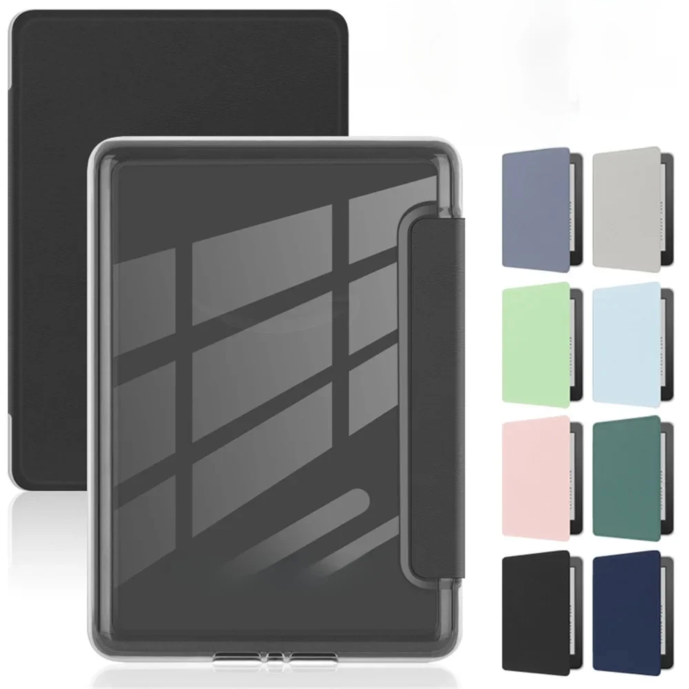 Étui en acrylique pour Kindle Paperwhite Colorsoft 2024 2022 2021 2 3 6 10e 11e 12e génération 6 6.8 7 pouces, housse de protection