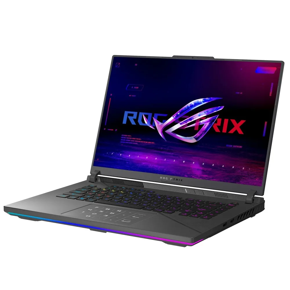 ASUS-ROG STRIX G16ゲーミングノートパソコン,16インチ,Intel Core i9-14900HX,Nvidia Geforce RTX, 4070,64GB RAM,4テラバイトSSD,グレーマウス