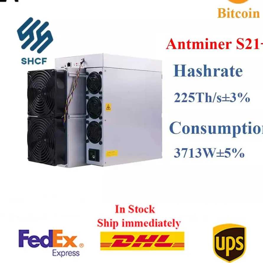 

TT BUY NOW New Bitmain Antminer S21+ 225th/s 3712W BTC Miner In Stock Now With Warranty