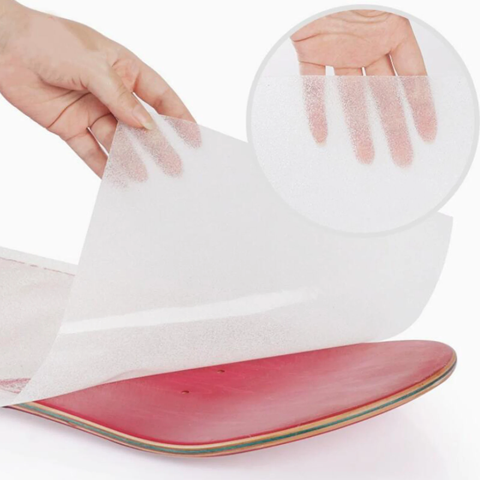 Clear Skateboard Grip Tape Easy Apply Skateboarding Accessories Pedal Grip Tape Streetwear Skate Deck Sticker for Longboard