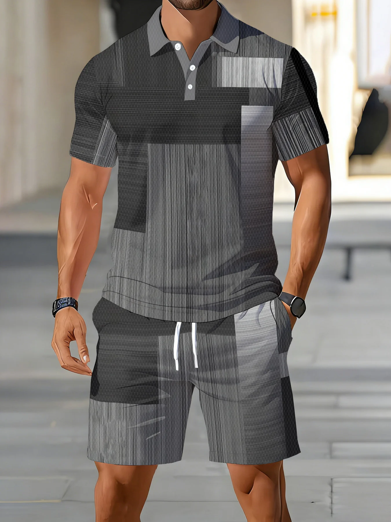 เสื้อโปโลแขนสั้นผู้ชายสไตล์อเม - Men'S Fashion Polo บทวิจารณ์และราคา