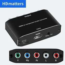 HDMI to RGB converter 1080P HDMI to component Ypbpr converter for PS4 Xbox DVD HDMI in to YPbpr out
