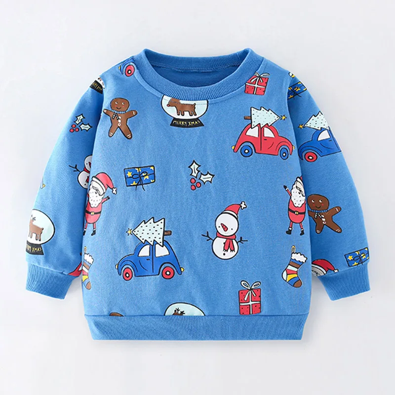 

Brand Quality 100% Terry Cotton Sweater Hoodies Cartoon Children Clothing Kids Sweatshirt Casual Tshirt Blouse Baby Boys Clothes