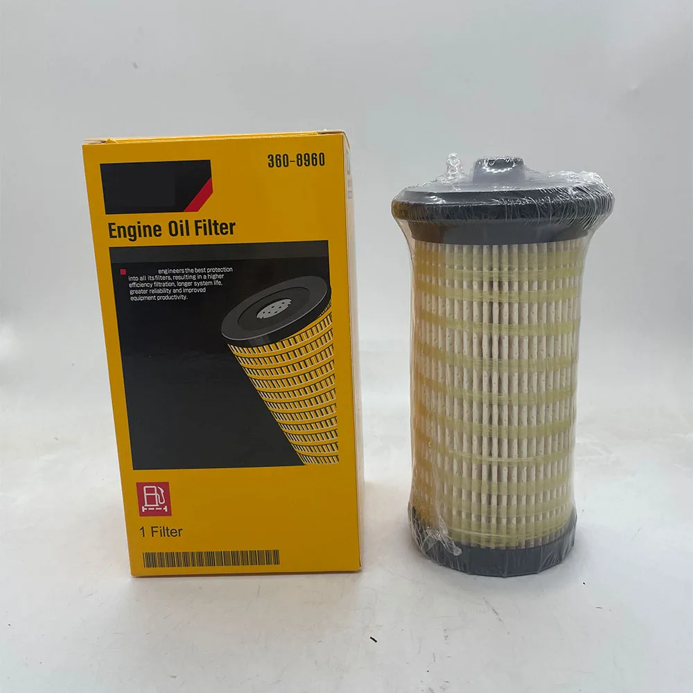 1/2PCS For C-AT 360-8960 3608960 Fuel Filter 4461492 360-8958 467-1181 EF55040 For Caterpillar Excavator C4.4 C3.6 312D