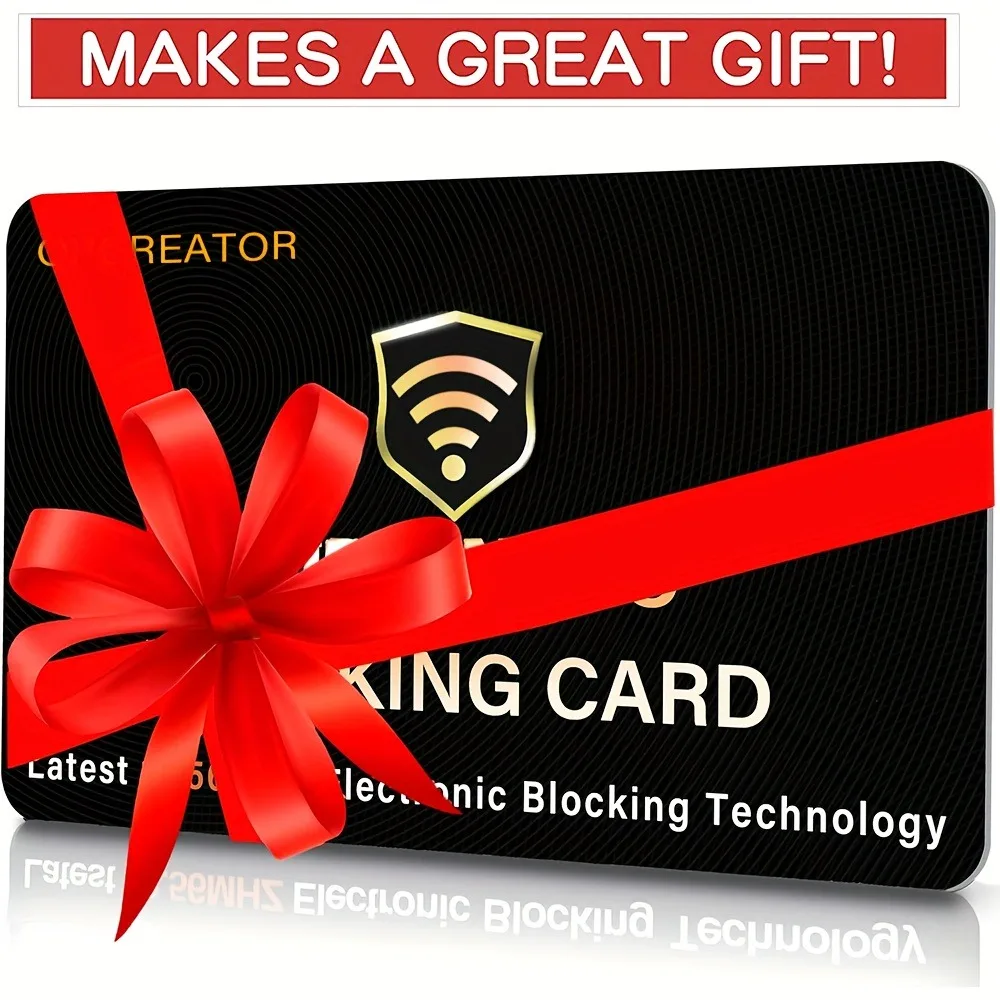 10/5pcs RFID Blocking Card Protector, Anti-Theft Contactless NFC Blocker for Bank Debit/Credit Cards, Wallet Protection