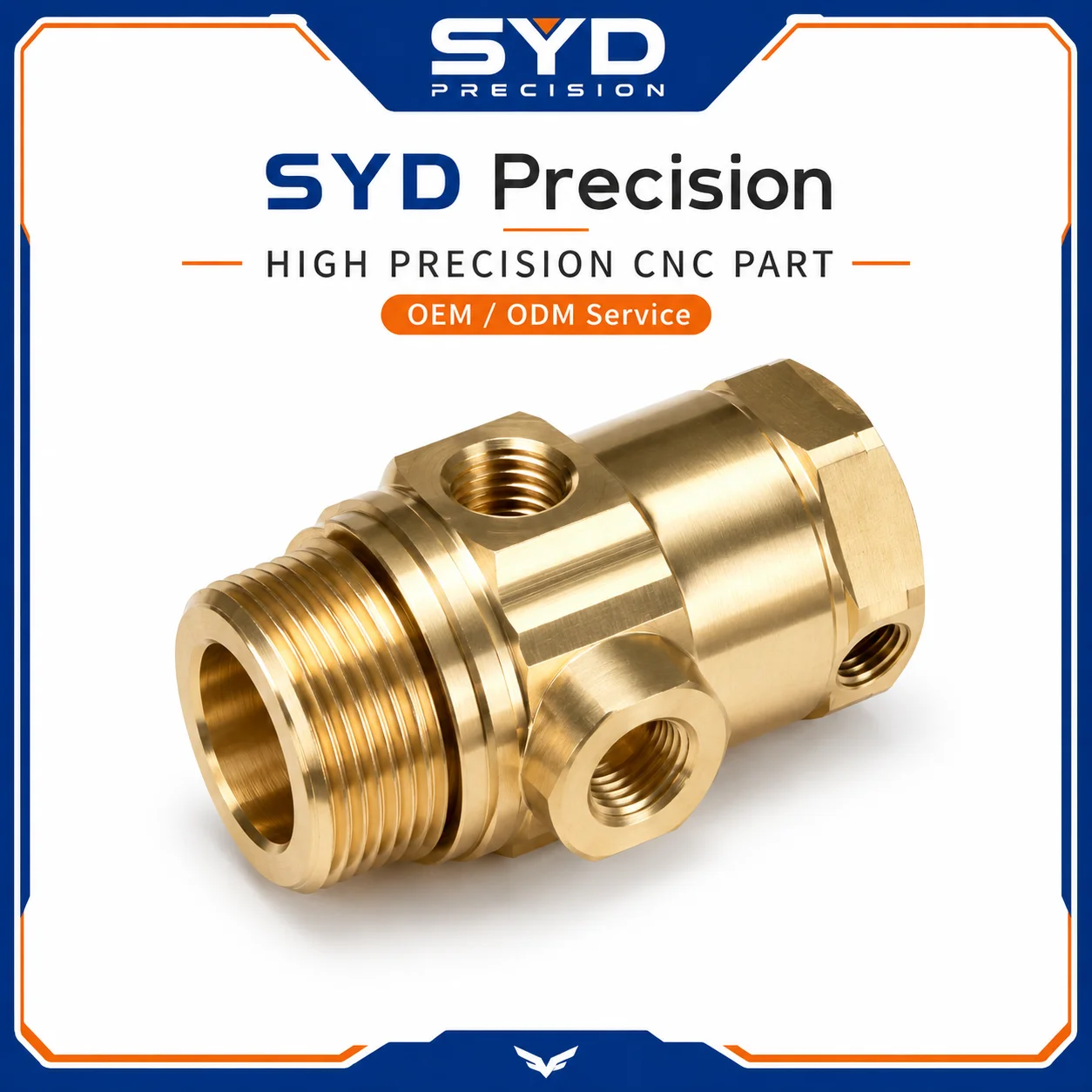 Custom CNC Machining Parts Precision Aluminum Metal Components OEM Manufacturing Service
