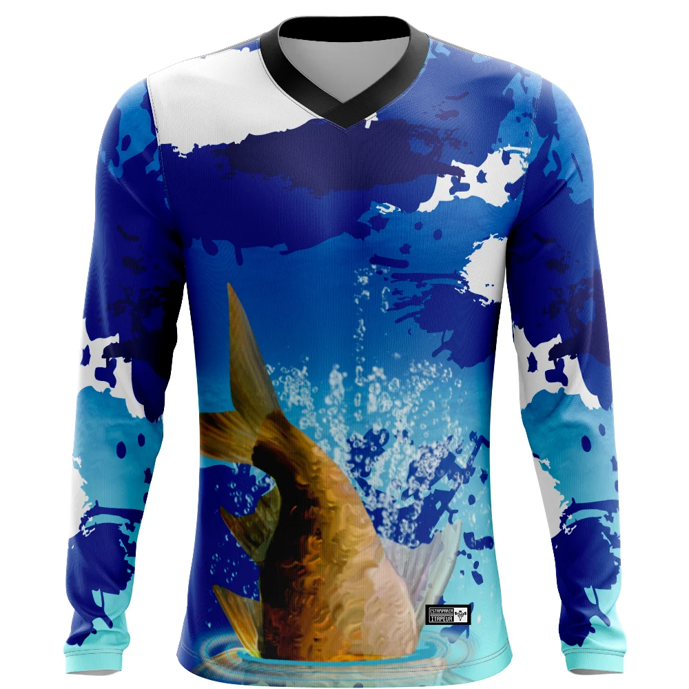 Fish Fish Fishing Shirt Adult Fishing Top With Protection Uv50 Quick Drying 40