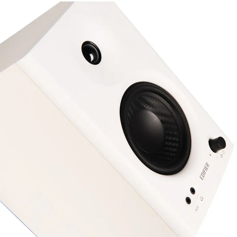 Edifier スタジオモニタースピーカー MR4ホワイト Amazon.com: Edifier MR4 42W Powered Monitor Speakers, 1
