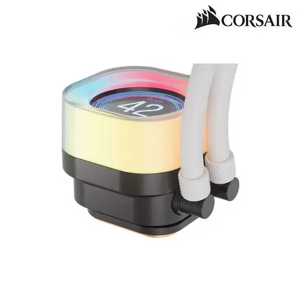 CUCCER CORSAIR iCUE LINK TITAN 360 RX LCD (White) (genuine) CPU cooler water cooling fan A/S 6 years