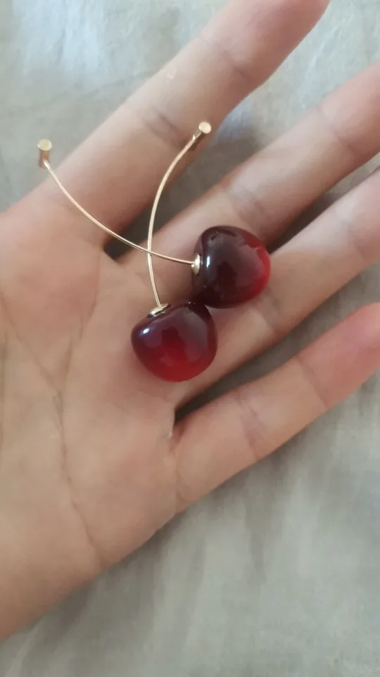 Cherry Drop Earrings photo review
