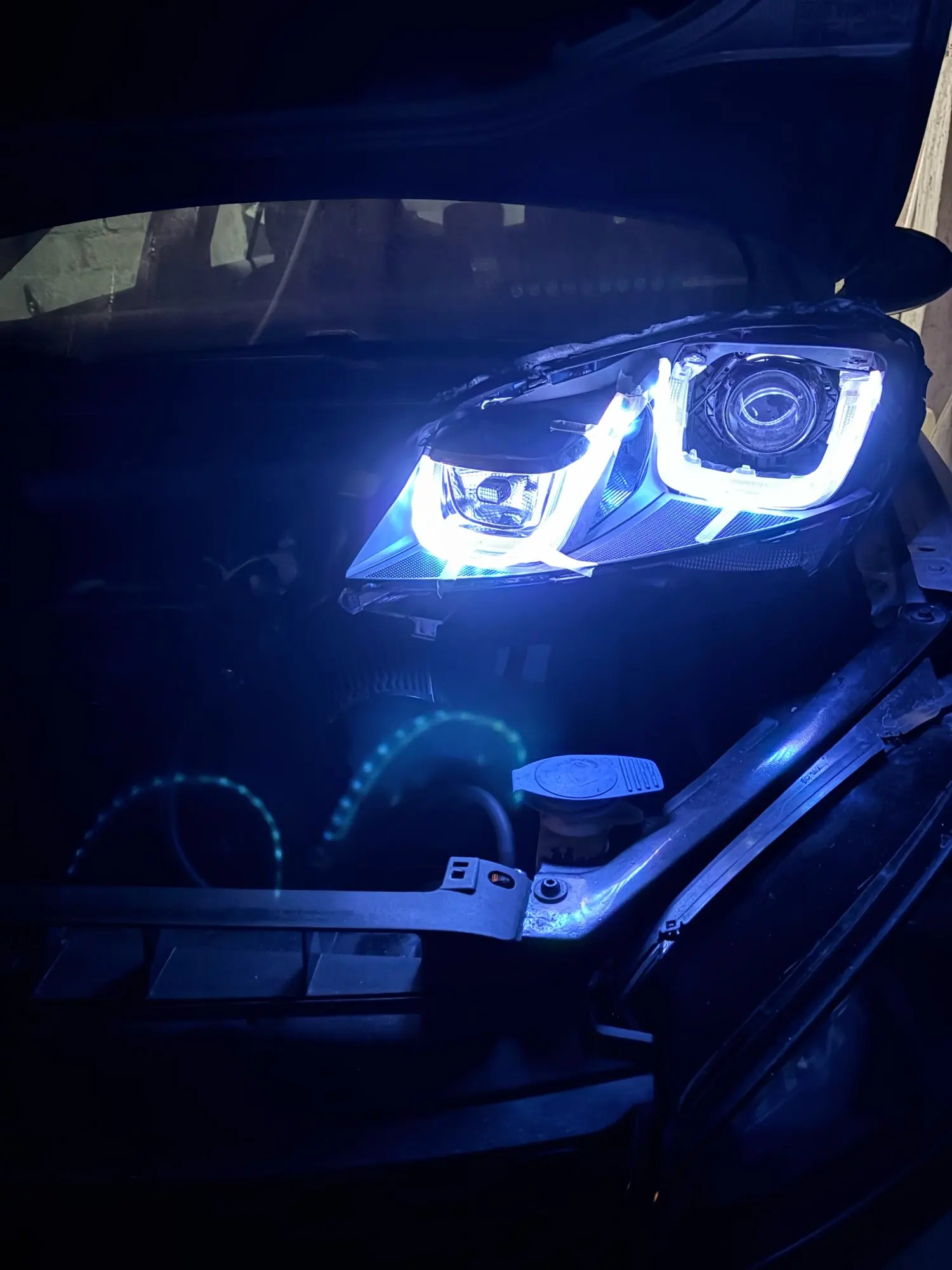 RGB LED Daytime Running Light with App Control photo review