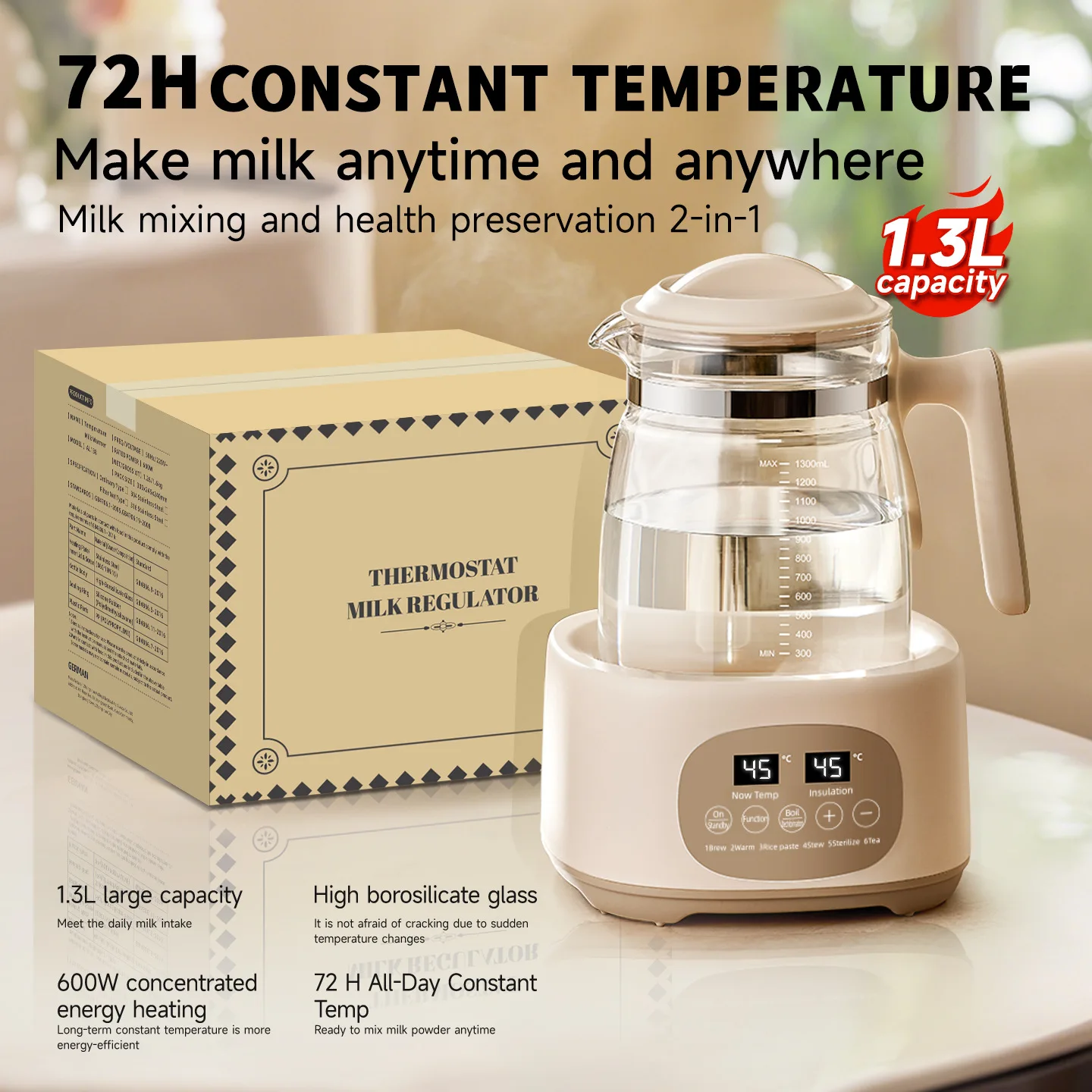 temperature-control-kettle-glass-thermostatic-kettle-household-health-preserving-electric-kettle