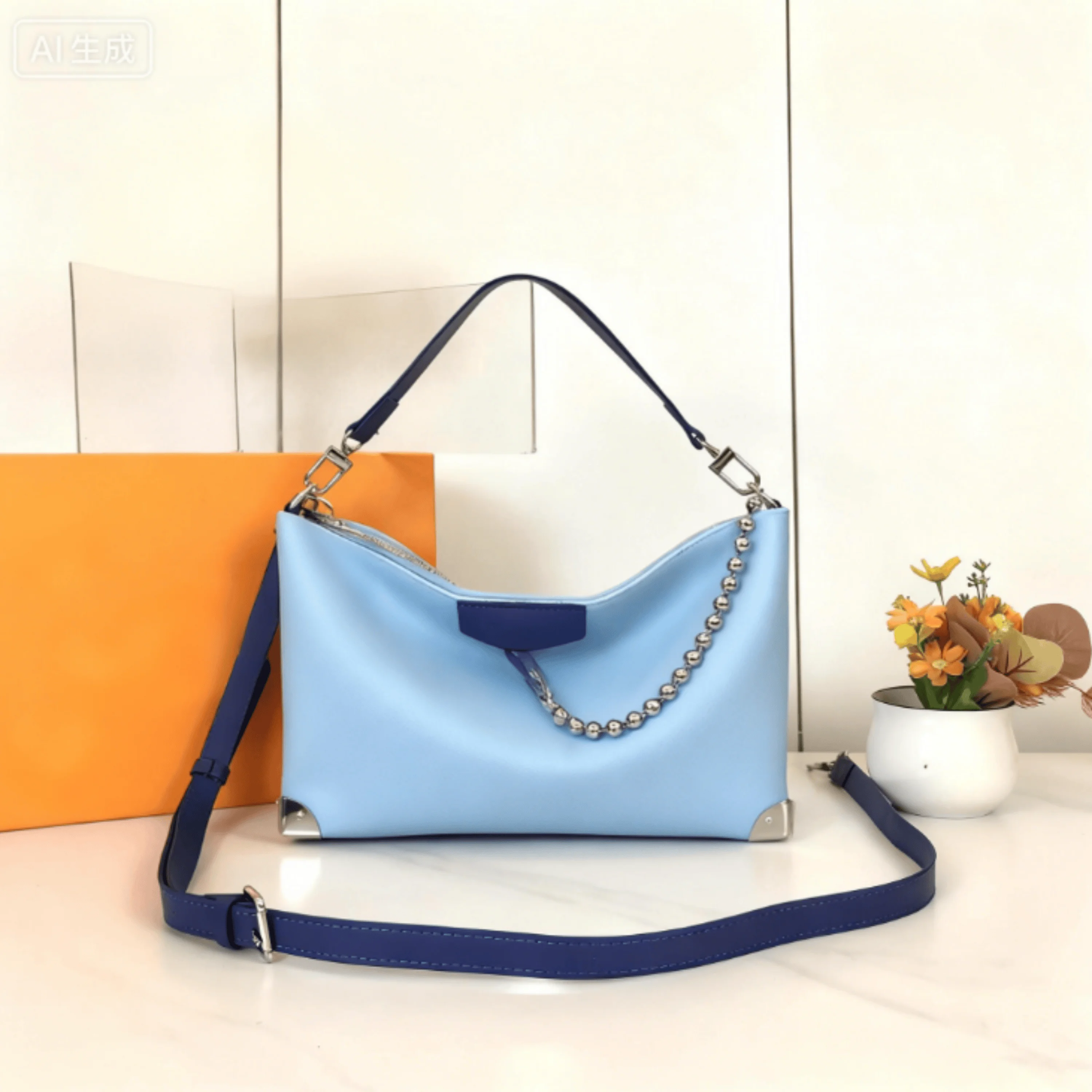 

2025 Women Bag Fashion Solid Color Simple Large Capacity Durable Casual Christmas Gift Canvas Lady Bag 32*19cm