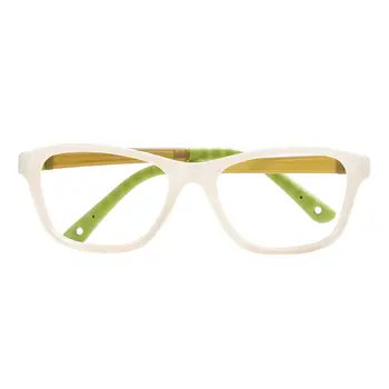 TR90 Flexibla glasögonbågar för barn i plast, lätta, små, hållbara, färgglada glasögon för optiska receptglas 10 best sales Kids glasses frame - №3