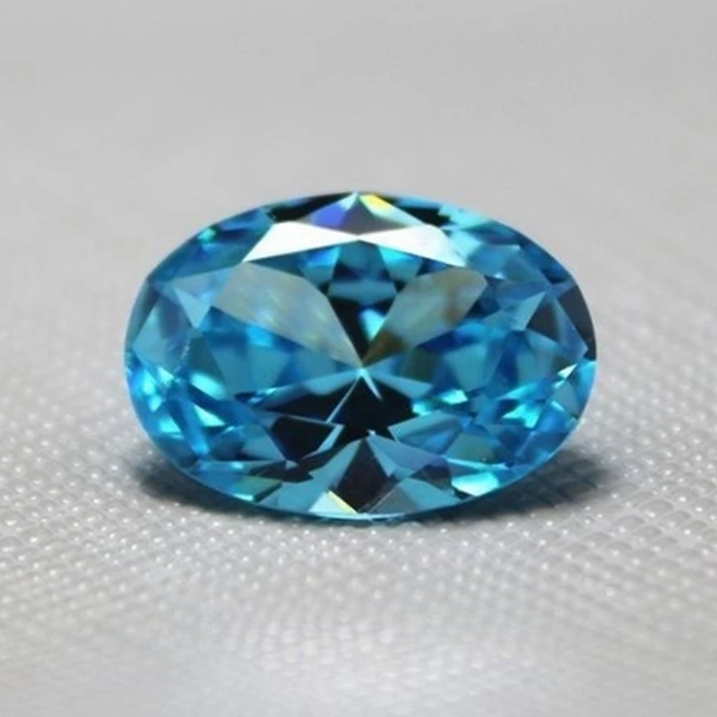 Beautiful Aquamarine Oval Cut VVS Loose Gemstone for Collection and Jewelry Making Gemstones