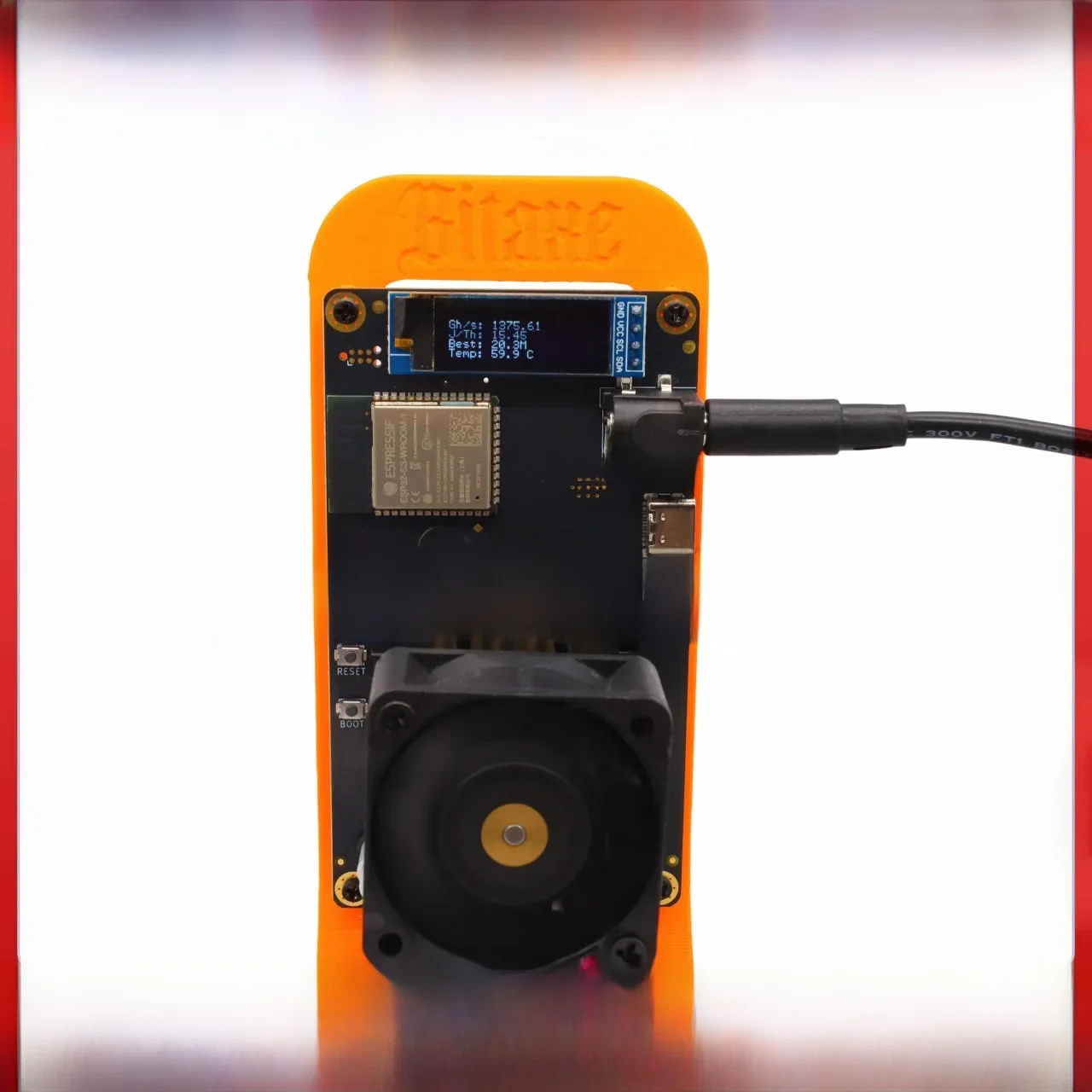 Bitcoin Miner Bitaxe Gamma 601 1.2th/s 18W Bitcoin Solo Miner z zasilaczem — zdjęcie produktu 7