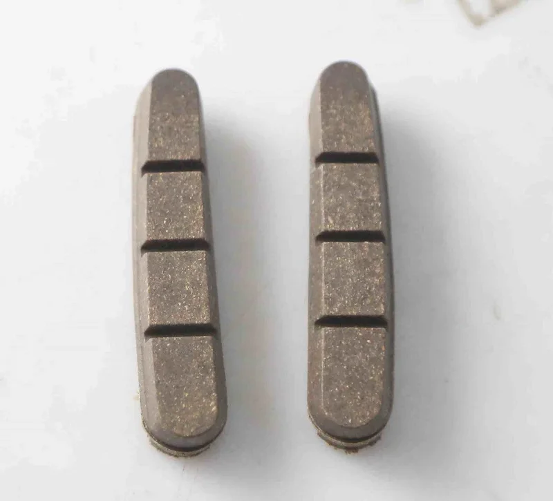 AliExpress Bicycle Road TRACK Brake pads carbon rim shoes Brown Right&Left