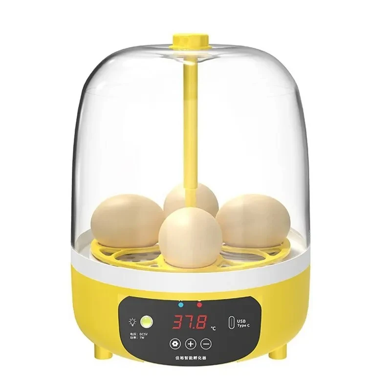 

Mini Eggs Incubator Hatching Machine Turning Hatching Brooder Farm Bird Quail Chicken Poultry Automatic Farm Incubation Tools