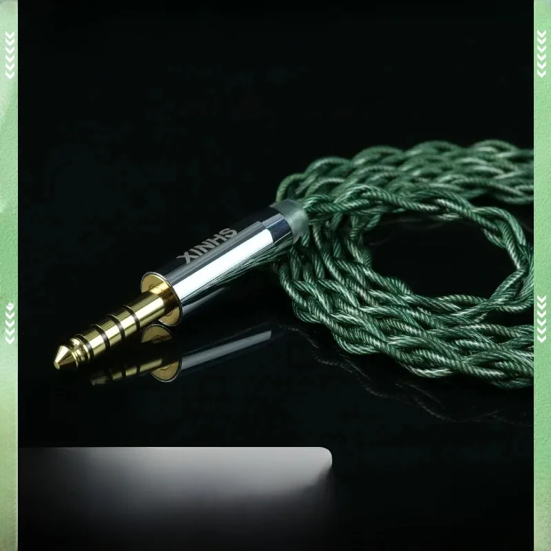 XINHS Summer Elves 7N Single Crystal Copper HiFi Earphone Upgrade Cable Odpowiedni 0,78 mm QDC dla M5 Olina Fudu DZ4 Quintet F1 Pro — zdjęcie produktu 7