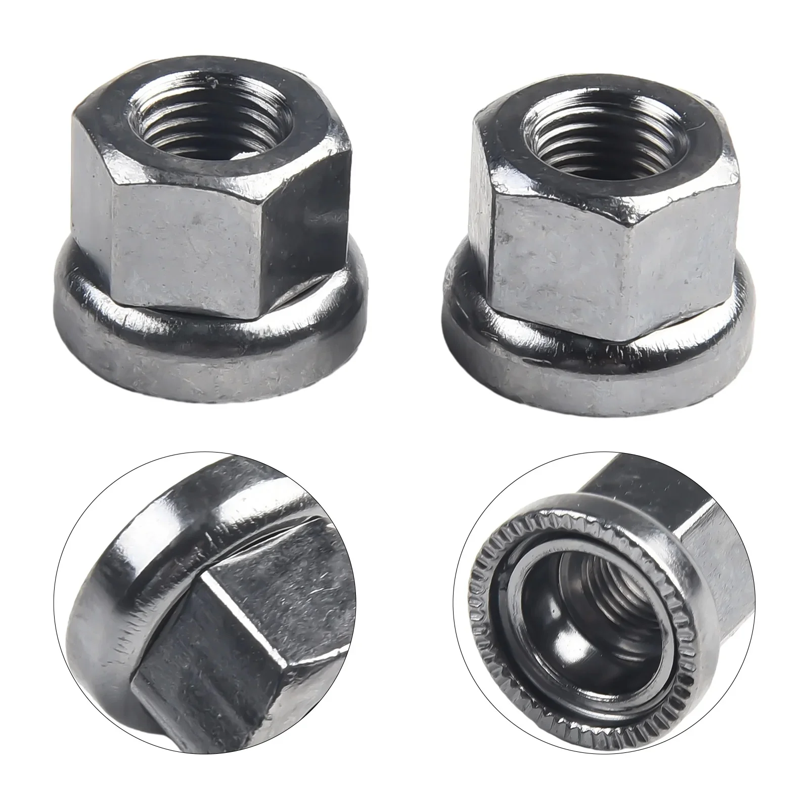 AliExpress 2 PCS Bicycle Wheel Axle Track Nuts Hot Sale For Dead-flying Front/rear Hubs Sizes M9/M10 Bike Part Accessories