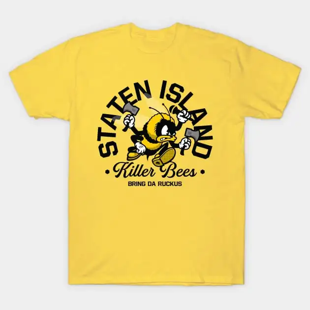 2024 Wutang Clan Staten Island Killer Bees T-Shirts Summer Man Women Harajuku Style Street Fashion Casual Short Sleeve Clothing