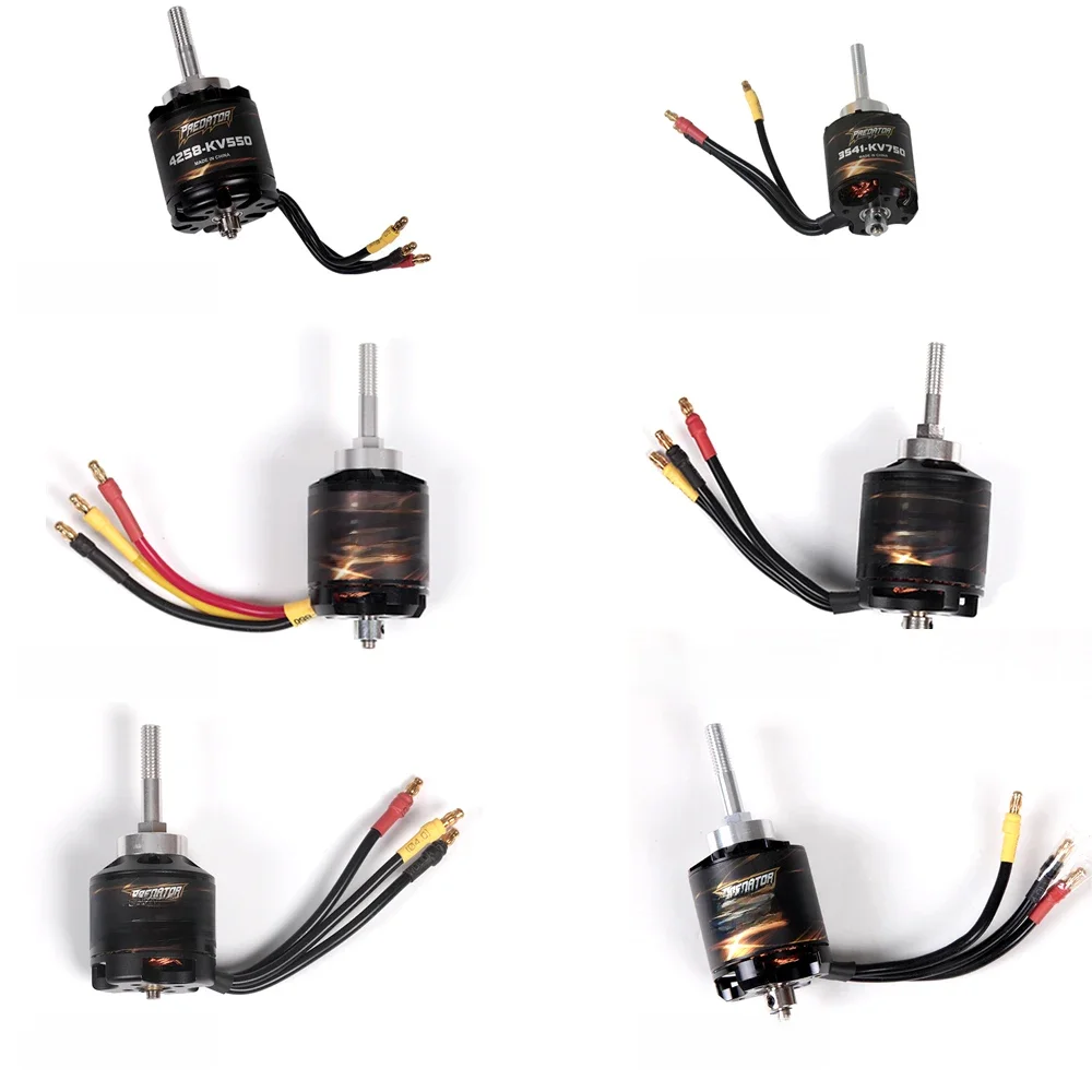 Fms Rc Vliegtuig Vliegtuig Motoren Borstelloze 5060 4258 4250 3648 3536 3541 3948 KV540 KV580 KV360 KV850 Modelvliegtuigen Avion onderdelen - afbeelding 2