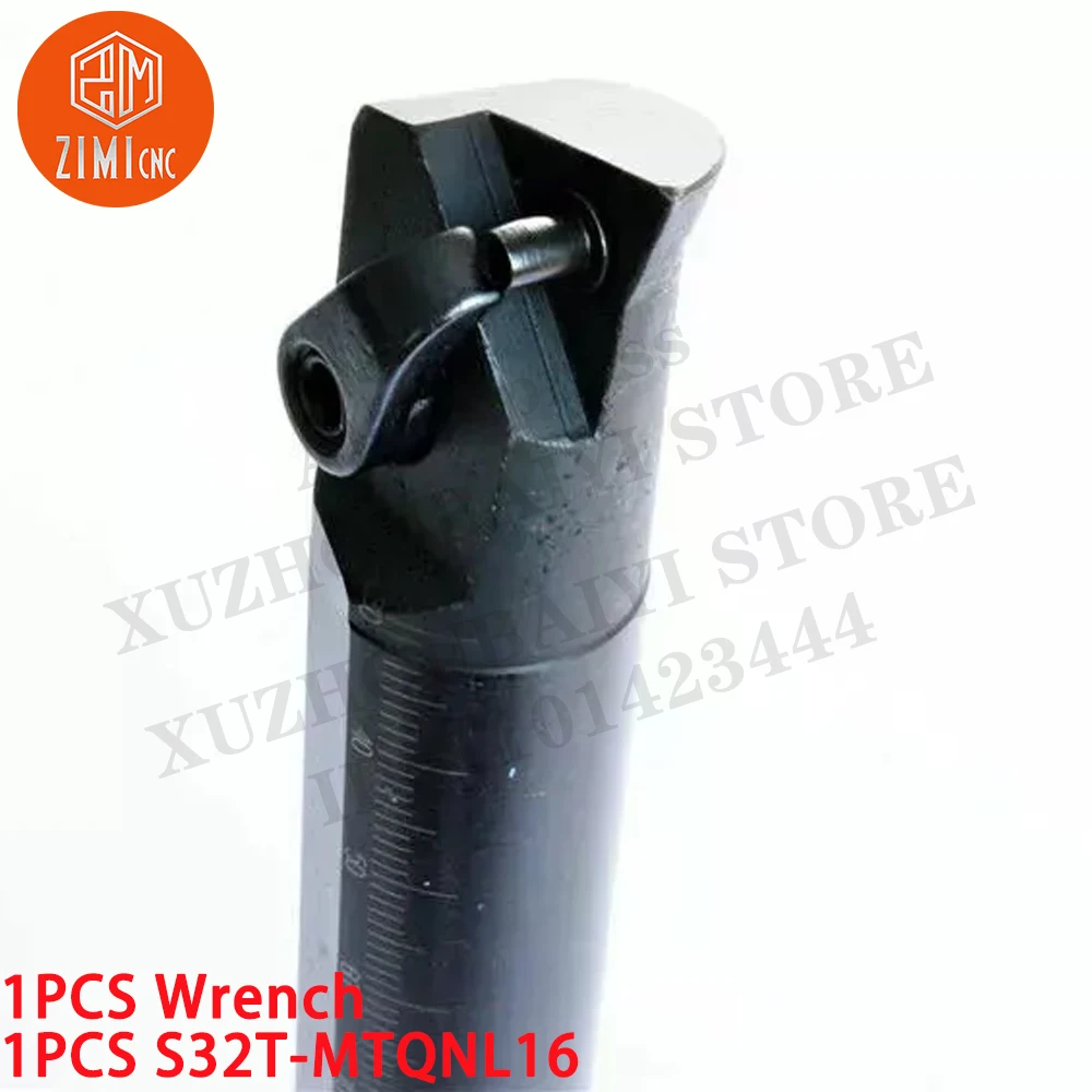 1PCS S32T-MTQNL16 CNC Lathe Internal Turning Tool Holder Boring Bar For TNMG16 Carbide Inserts metal CNC mechanical cutting tool