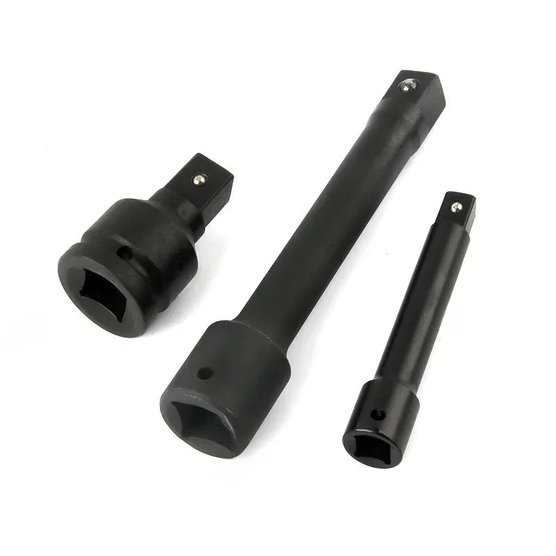 Clé à cliquet à barre d'extension longue robuste, prolongateur de douille à Impact, outil pneumatique 1/2 3/4 1 pouce 75 125 150 200 300 400mm 1 pièce