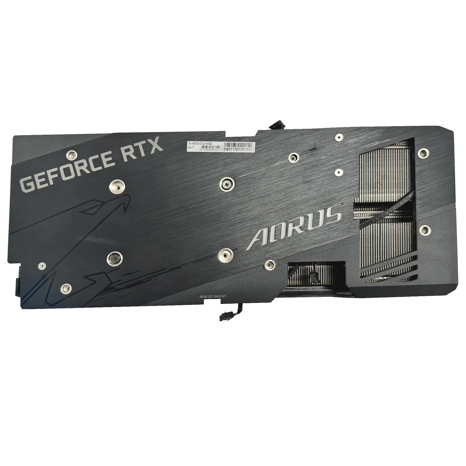 Original rtx3070 vidoe karten kühlkörper für gigabyte aorus geforce rtx 3070 master ersatz grafikkarte gpu kühlkörper