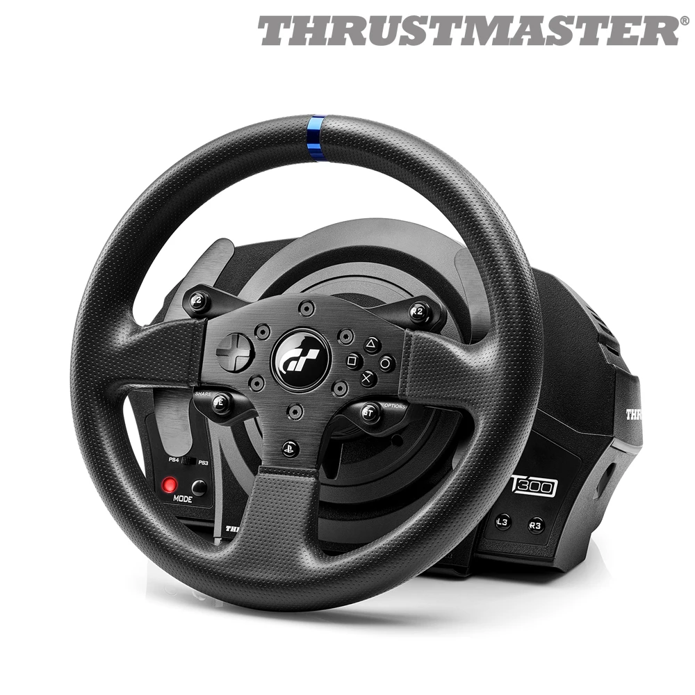 THRUSTMASTER T300RS GT Edition Racing wheel, with 3 paddal (for PS5,PS4,PC) [TRUSTMASTER Official Import Store]