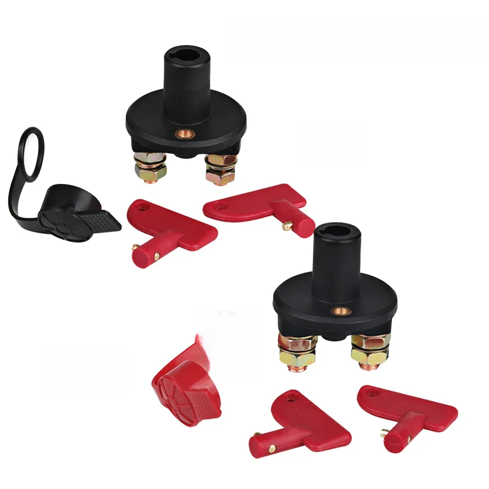 12V/24V Samochodowy wyłącznik akumulatora Główny wyłącznik awaryjny Akumulator pojazdu Wyłącznik zasilania Odłącz izolator Wyłącznik główny — zdjęcie 2
