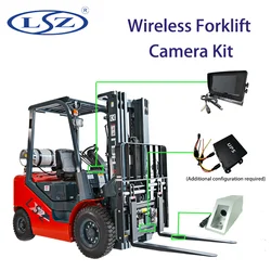 Wireless Forklift Camera Monitor Kit with 7 inch Monitor