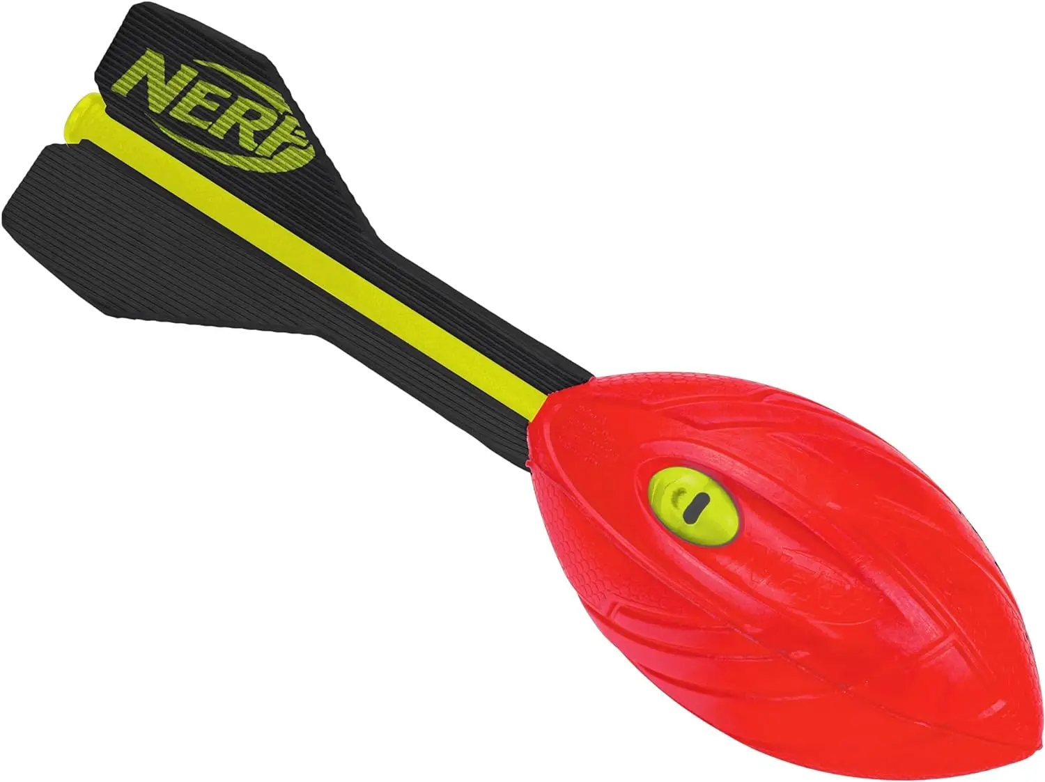 Hasbro Vortex Nerf game aim. Javelin ball with a whistle for children, for outdoor athletics training. Cannon