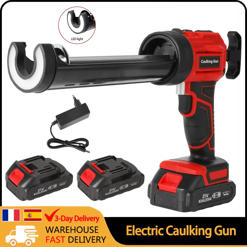 18V Electric Caulking Gun 4 speed Glue Gun Glass Glue Wireless Doors and Windows Electric Sewing Glue Tool For Makita Battery