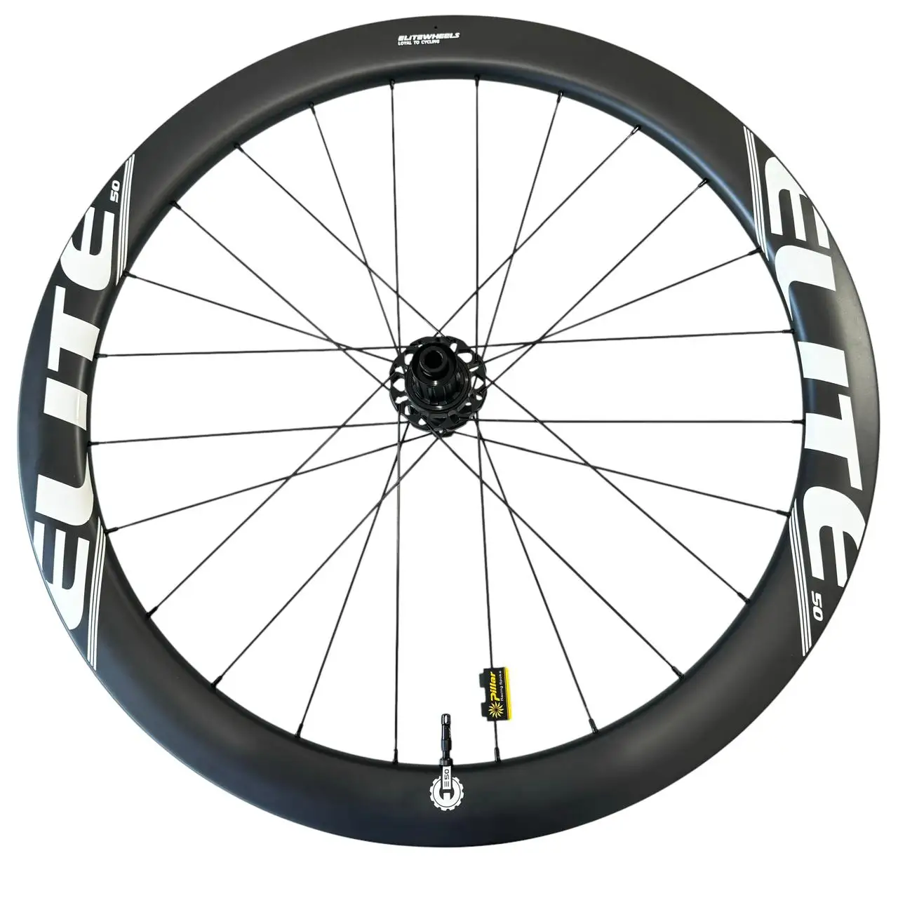 Carbon Wheel Road /Speed Bike Elite Brand Marvel Model 50D (Silver