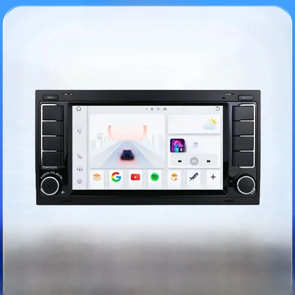 Android autoradio für volkswagen vw transporter touareg auto stereo multimedia player carplay gps 2 din bildschirm som auto motivo