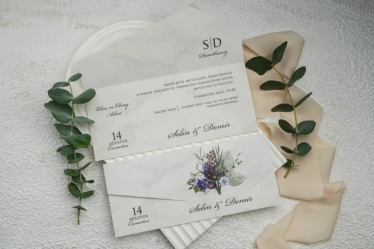 50 pcs Wedding Invitation, Quinceanera Invitation, Birthday invitation, Elegant Invitation, Unique Invites, RSVP Card, Marriage