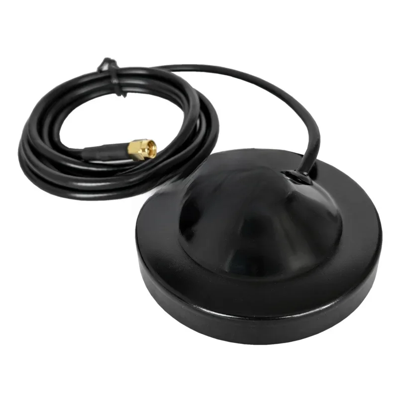 N Żeńskie gniazdo typu jack Antena Podstawa magnetyczna Średnica 90 mm Kabel RG58U Złącze męskie SMA — zdjęcie produktu 7