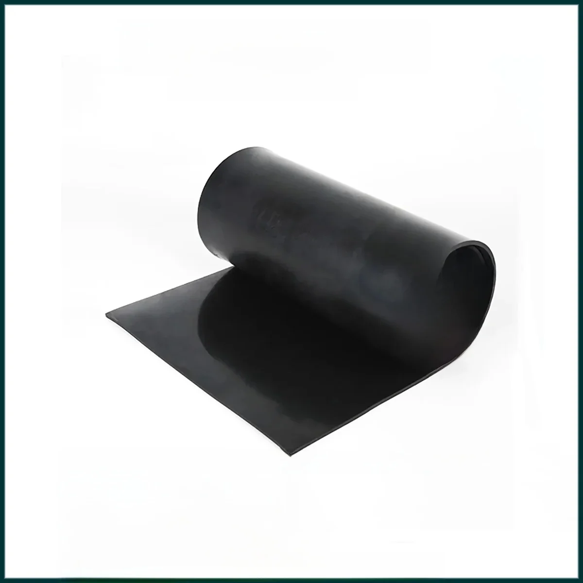 Plaque de caoutchouc fluoré feuille de caoutchouc fluoré panneau de plaque FKM huile chaleur Corrosion résistance à base d'acide THK1/1.5/2/3/4/5mm W/L100-500mm