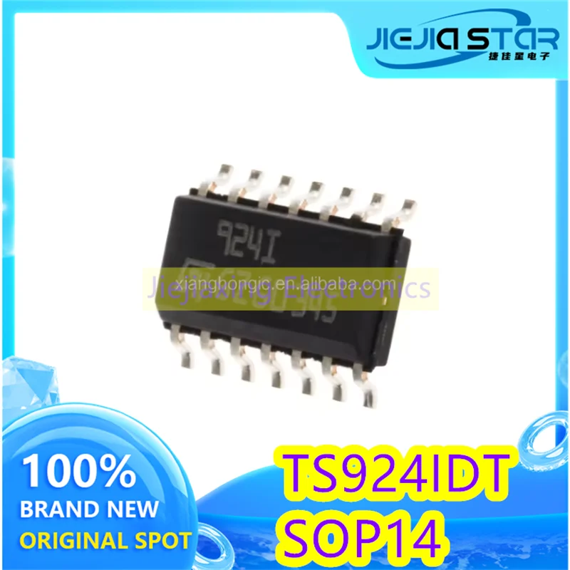 

(5/20pieces) Operational amplifier chip TS924I TS924IDT 924I 9241 SOP-14 100% new original electronics spot