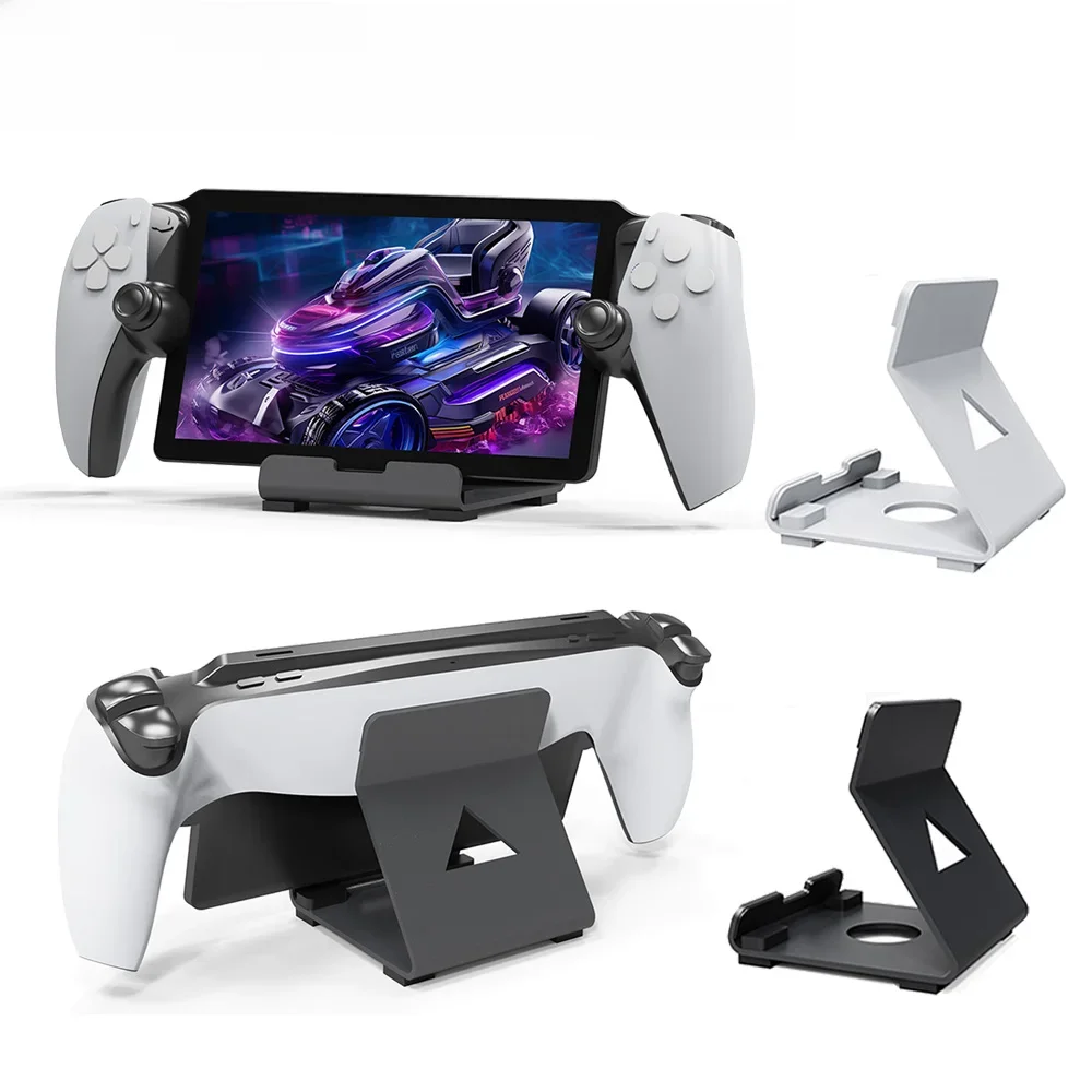 Support de console de jeu avec coussin antidérapant, support de bureau pour PS5, Playstation Portal Steam Deck, ROG Switch