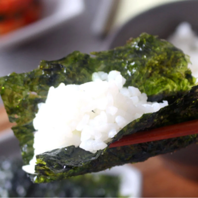 맛있는 곱창김 100% 완도산 25매