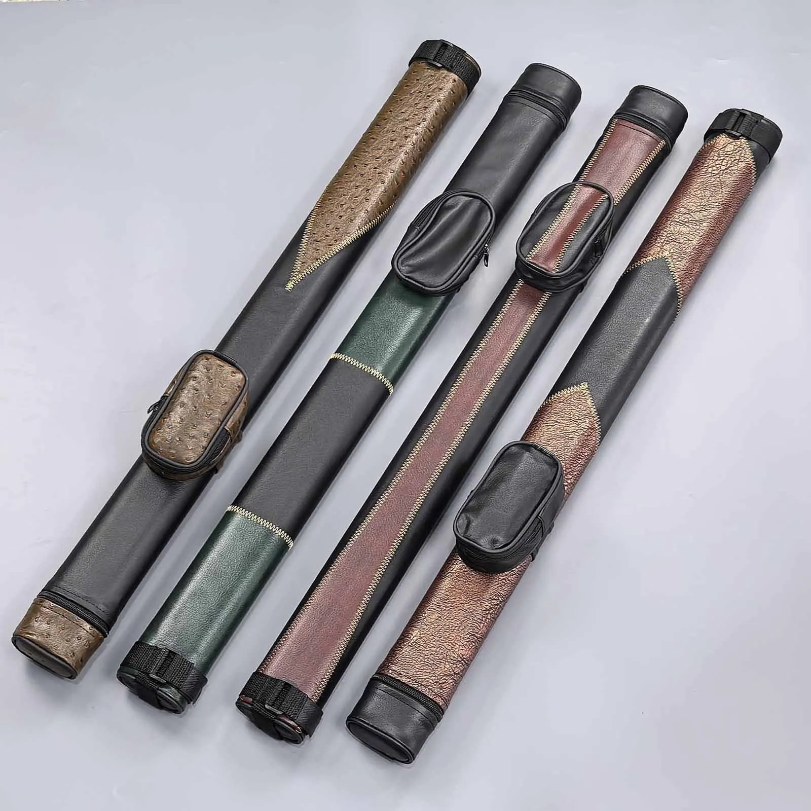 

Pool Cue Case Storage Women Men Pool Table Supplies Billiard Cue Sticks Case with Adjustable Shoulder Strap Pool Organizer