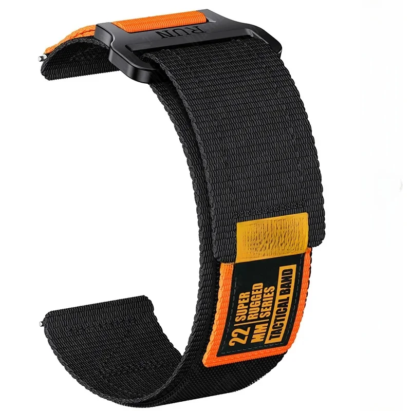 20 22mm Easy Fit Nylon Strap For Garmin Forerunner 255/265/965 Wristband For Active /Vivoactive 4 Bracelet Venu Universal Band